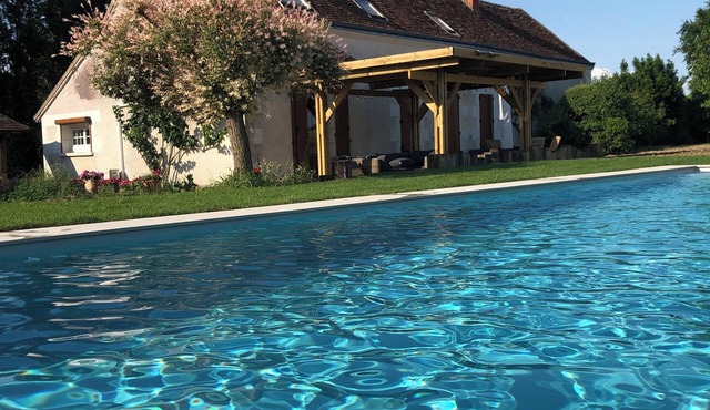 Gîte de Campagne au Calme Piscine Chauffée Privée, Châteaux de la Loire, Beauval