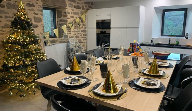 Gîte de Charme à Proximité de Collonges la Rouge Climatisé Avec spa