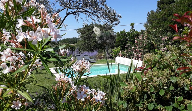 Gîte de France 3 * in Vaison la Romaine, air-conditioned, beautiful view