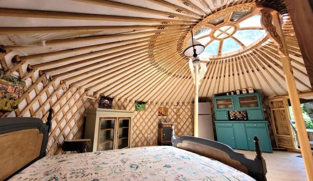 Gîte de France The joulebois yurt - Gite de France 2 people