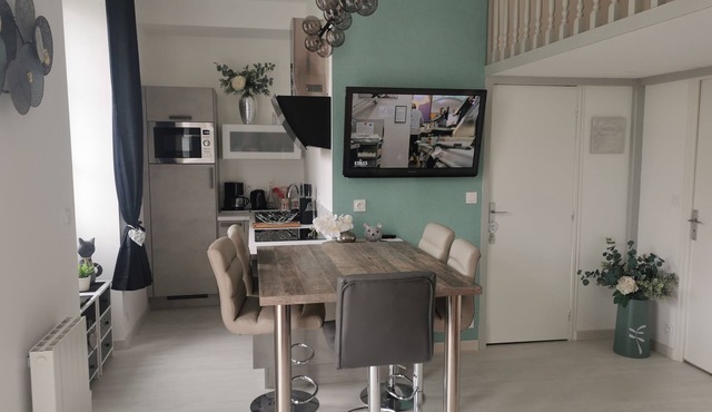 Gîte des 3 Plages 4/6 Personnes à 3 mn à Pied des Plages et 100 m des Commerces