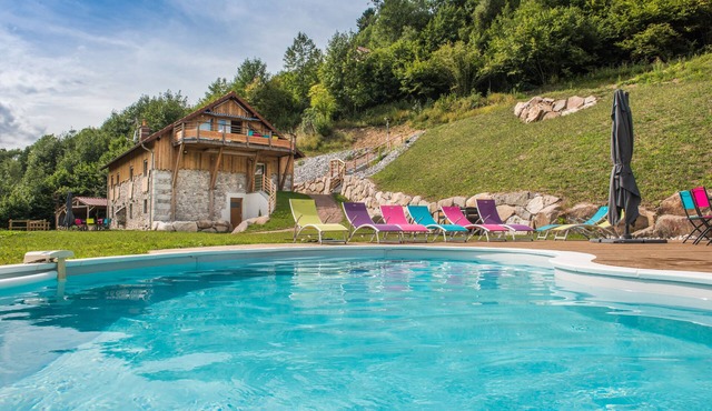 Gîte des Charmes 5 * -Standing Swimming pool SPA SAUNA - LA BRESSE
