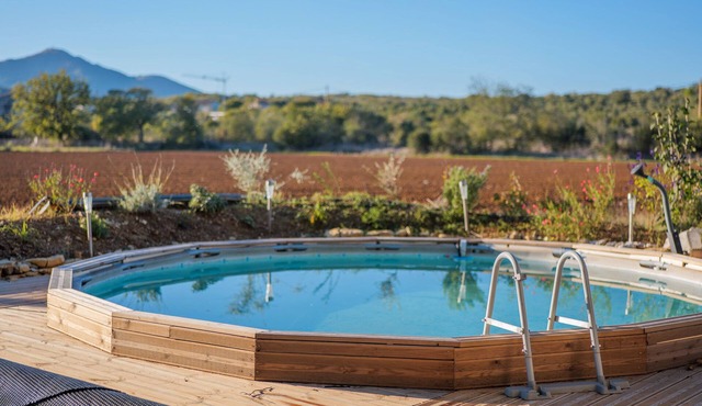'Gîte Des Louveteaux' with Mountain View, Private Pool