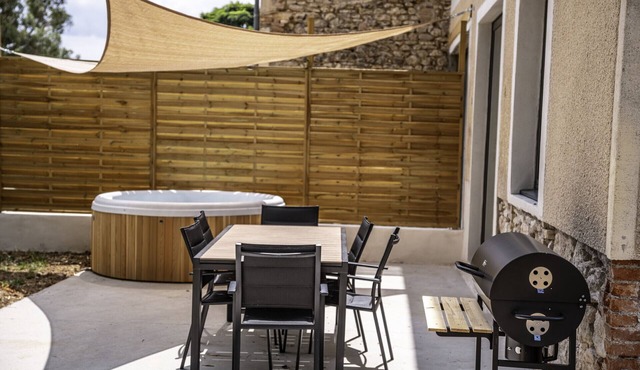 Gîte des Roussèles - Air-con, Spa, Garden