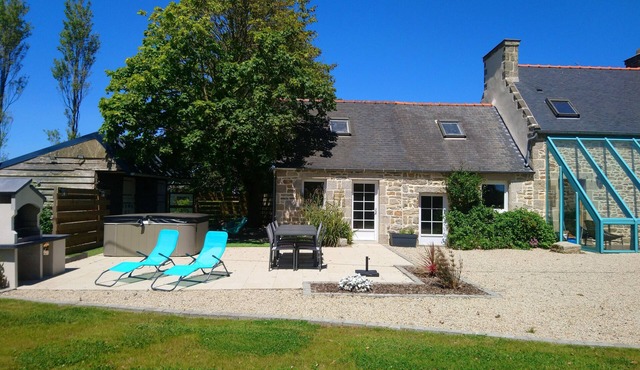 Gîte "entre terre et mer" 9 persons jacuzzi and sauna