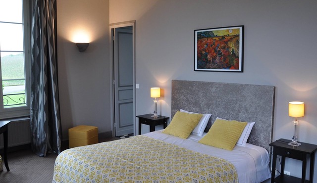 Gîte-Exclusive-Private Bathroom-Vineyard view