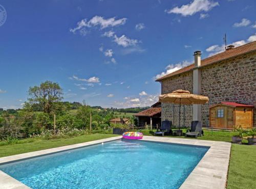 Gîte harmonieux 8 pers avec cheminée et animaux admis - FR-1-496-32