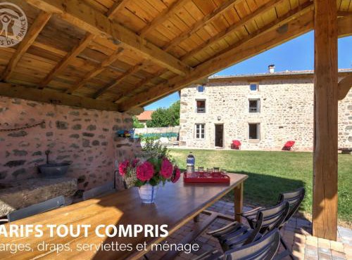 Gîte La Liesse avec 4 chambres, cheminée, jardin et animaux acceptés - FR-1-496-44