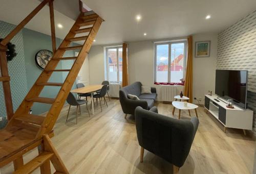 Gîte Le Duplex - 5min de la gare vers Lille-Lens-Arras