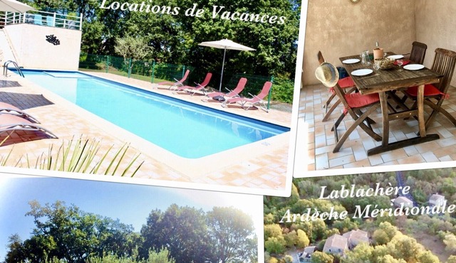 Gîte Le Mûrier, Quiet in Southern Ardèche, With Swimming Pool and Wifi