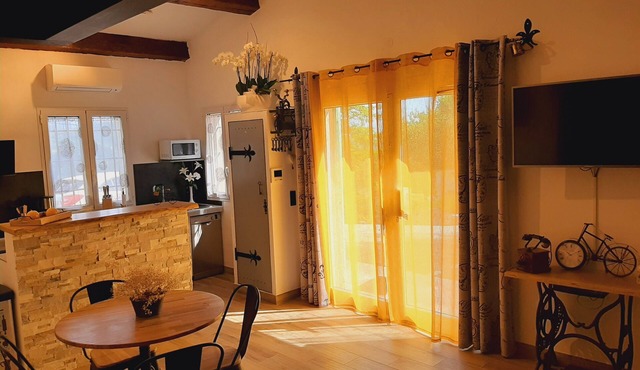 Gîte Lou Cigalou near Nice Secure parking