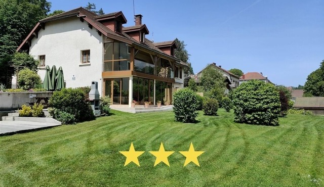 Gîte n ° 1804 Haut-Jura with Spa and sauna, classified 3 ears by Gîtes de France