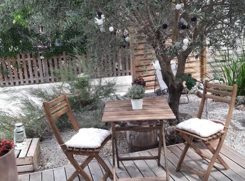 Gîte plain-pied avec jardin terasse