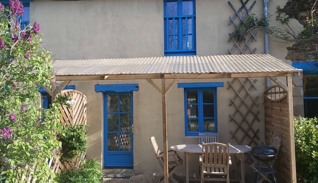 Gîte-Pointe du Chevet-Garden view-Ensuite with Bath