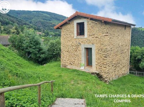 Gîte rénové avec terrasse et animaux acceptés à Saint-Chamond - FR-1-496-324