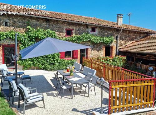 Gîte spacieux avec spa et jardin pour 10 personnes - FR-1-496-358