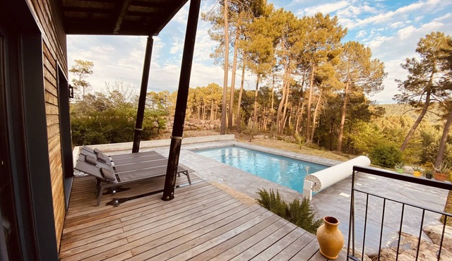 Gîte /Studio 2 Personnes, au Calme Avec Piscine