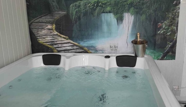 Gîte Maison de Campagne au nid D'ange Avec Jacuzzi