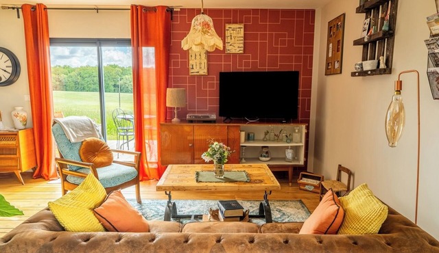 Gîte à la Ferme en Périgord Avec Jacuzzi