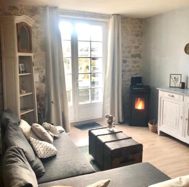 Gîte à la campagne avec cheminée - calme et nature