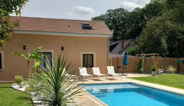 Gîte à la Campagne Avec Piscine Chauffée à 1h de Paris et 30min de Giverny