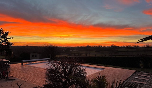 Gîte à la Campagne Piscine