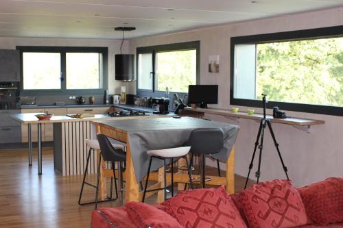Gîte écologique proche Rocamadour & Gouffre de Padirac Vue vallée Dordogne
