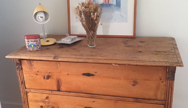 Gîte above a bookshop