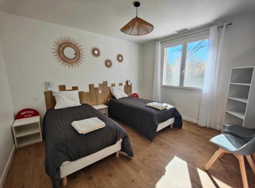 Gîte Amaren Bidea à Aroue, chez Simone et Manu, parfaitement sur le gr65