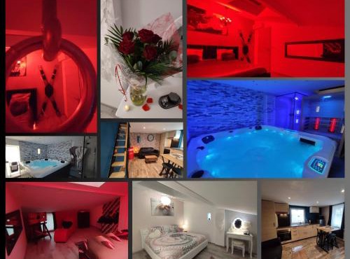 Gîte Ange ou Démon, jacuzzi, sauna, love room, location à la journée