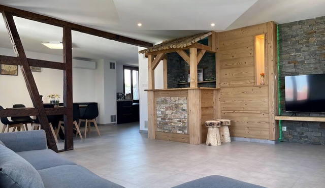 Gîte Atypique et Chaleureux Situé au Centre de L'alsace