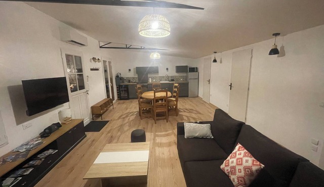 Gîte au bon coin Sauna, spa, swimming pool, garden, massage, bicycle