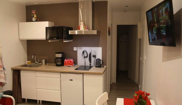 Gîte Côte Fleurie Lisieux center with parking