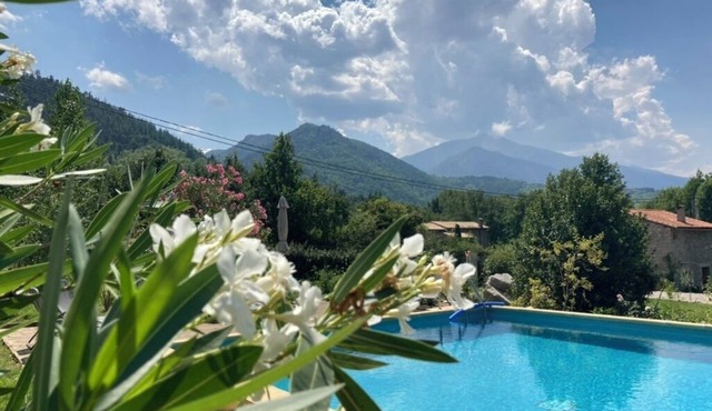 Gîte calme charme piscine 1h Argeles sur Mer