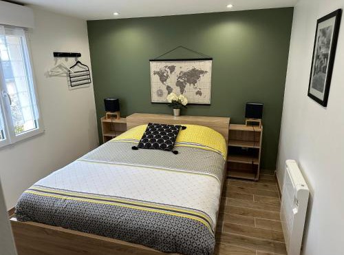 Gîte centre ville avec cour