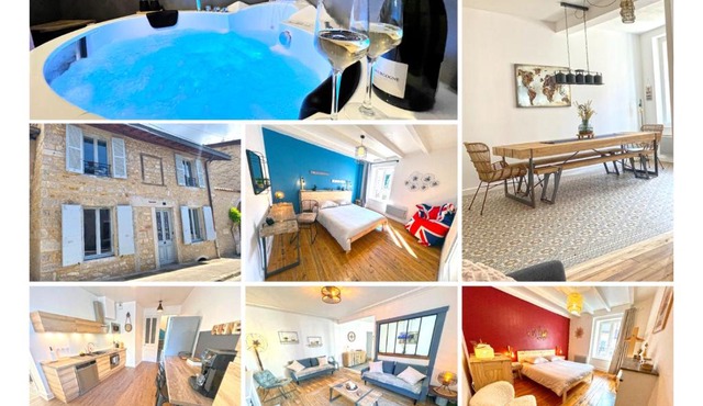 Gîte cosy avec Jacuzzi classé 3 étoiles