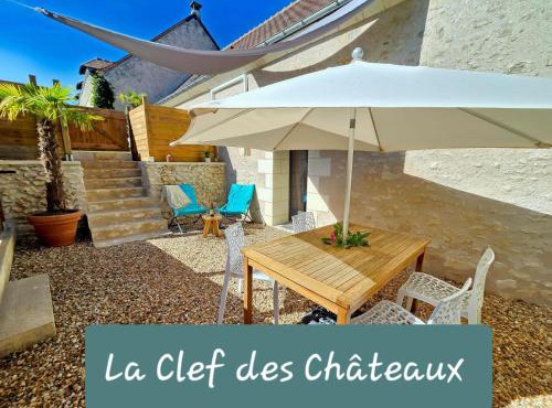 Gîte cosy, nature, piscine chauffée en plein coeur des Châteaux de la Loire