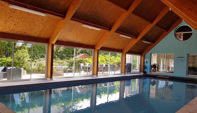 Gîte covered swimming pool in Wissant Côte d'Opale max 16 people including children