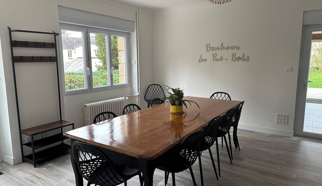 Gîte de bonheur du Pré-Salé town house 10 persons 4 bedrooms