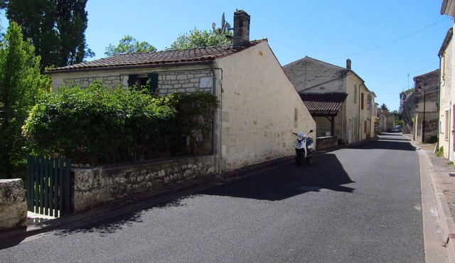 Gîte de caractère in a historic street in Saint-Savinien