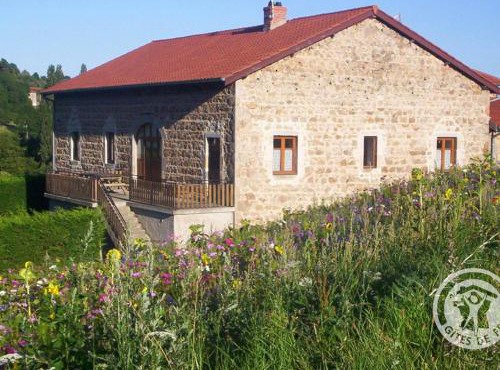 Gîte de charme pour 11 pers. avec animaux admis et poêle à bois, Livradois-Forez - FR-1-496-148