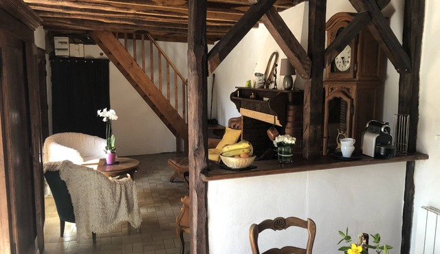 Gîte de l'arac, Comfortable house with fireplace. Mountain view,