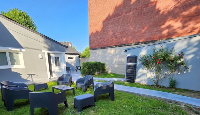 Gîte De La Borre Becque 9pers Merville Maison Plain-pied 3 Chambres Jardin