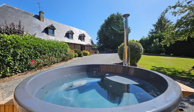 Gîte du Bel Angerville Nordic bath 5min Pont l'évêque, 15 min Deauville