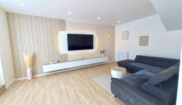 Gîte du tilleul neuf First beach 14 km away