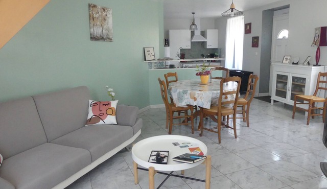 Gîte Entre La Maine et La Loire, pets welcome.