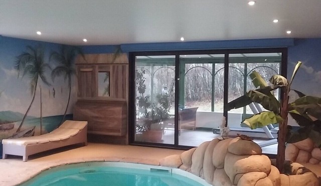 Gîte Exceptionnel Piscine Intérieure et Jacuzzi, Fitness, Billard, Pétanque !