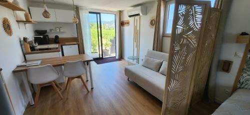 Gîte Gaïa studio avec exterieur