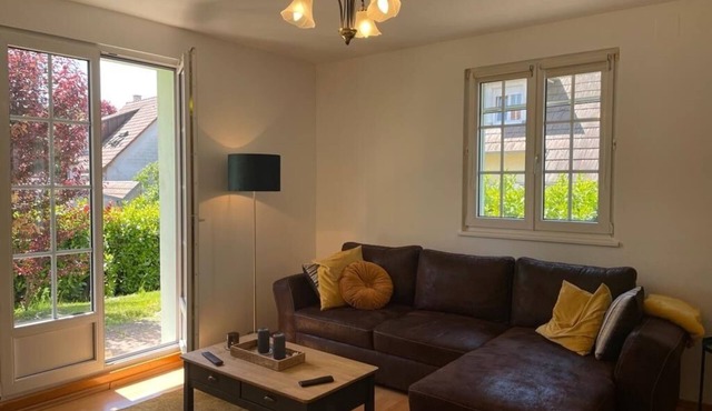 Gîte * in Alsace, ideal for families, pets welcome.