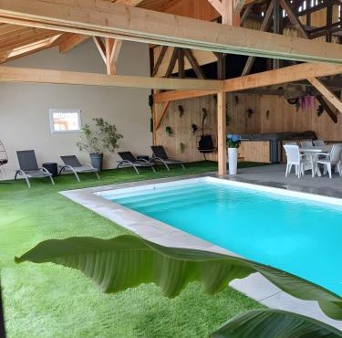 Gîte Kymsourit - piscine,spa,sauna